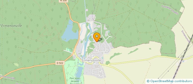 localisation de l'entreprise MADAME BARBARA MAURICE  ERMENONVILLE