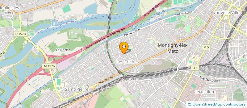 localisation de l'entreprise MADAME BARBARA MAZZUCCHELLI à MONTIGNY-LES-METZ