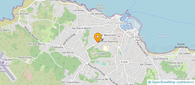 localisation de l'entreprise MADAME BARBARA MEUNIER  L'ILE-D'YEU