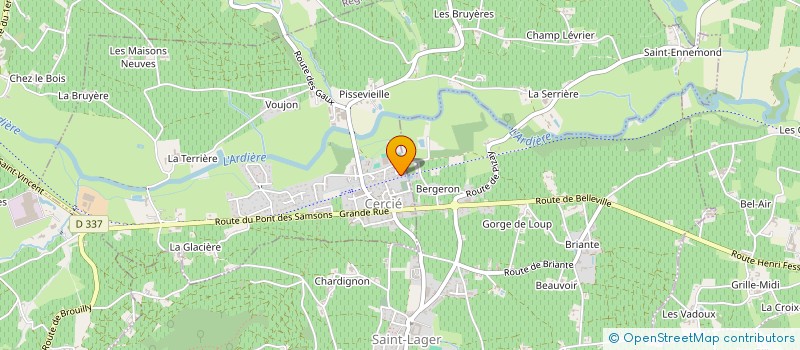 localisation de l'entreprise MADAME BARBARA MODELON  CERCIE