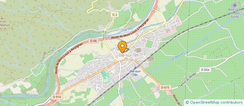 localisation de l'entreprise MADAME BARBARA MOUCHOUX  ILLE-SUR-TET