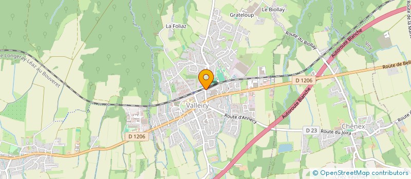 localisation de l'entreprise MADAME BARBARA MULETA  VALLEIRY