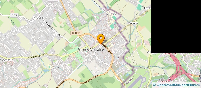 localisation de l'entreprise MADAME BARBARA MURIENNE à FERNEY-VOLTAIRE