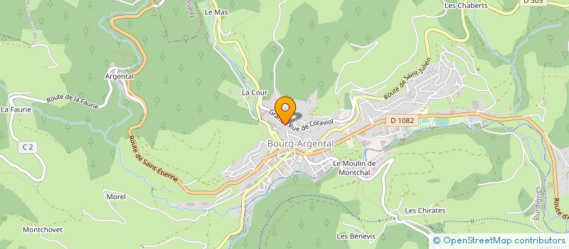 localisation de l'entreprise MADAME BARBARA NASKRET  BOURG-ARGENTAL