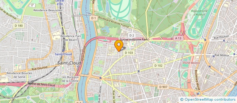 localisation de l'entreprise MADAME BARBARA NAVE à BOULOGNE-BILLANCOURT