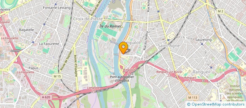 localisation de l'entreprise MADAME BARBARA NEVES OLIVEIRA à TOULOUSE