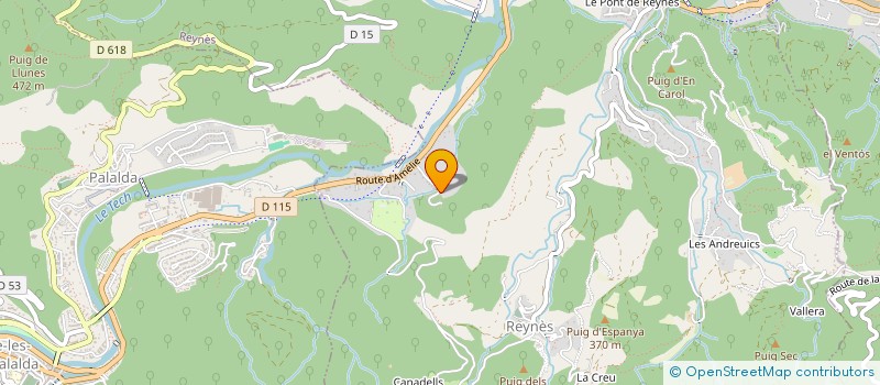 localisation de l'entreprise MADAME BARBARA NOEL  REYNES