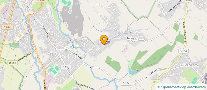 localisation de l'entreprise MADAME BARBARA NOUCHI  CESSY