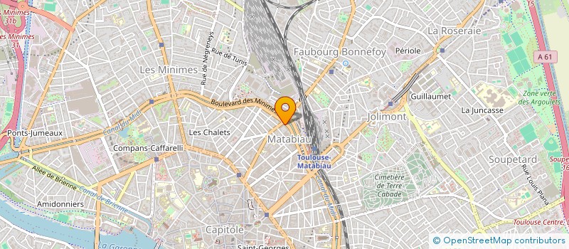 localisation de l'entreprise MADAME BARBARA PAIN à TOULOUSE