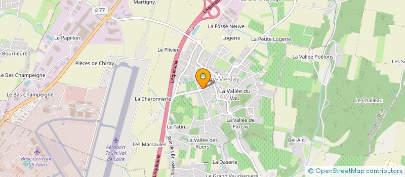 localisation de l'entreprise MADAME BARBARA PANDURO  PARCAY-MESLAY