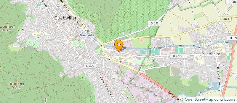 localisation de l'entreprise MADAME BARBARA PASSANT  GUEBWILLER