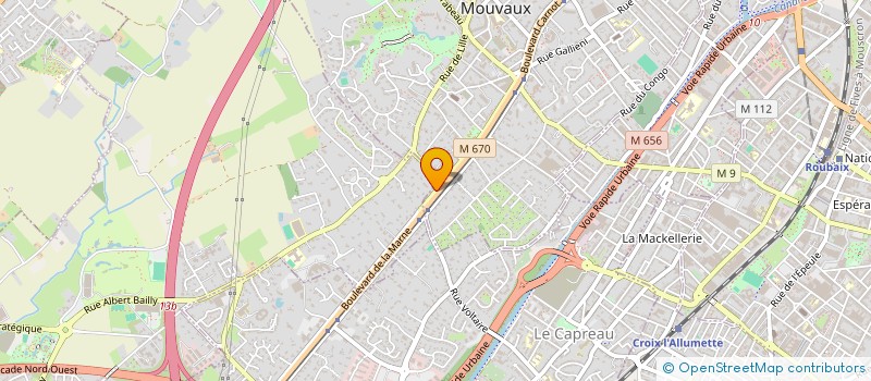 localisation de l'entreprise MADAME BARBARA PASTOUR  MOUVAUX