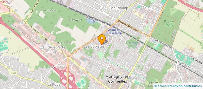 localisation de l'entreprise MADAME BARBARA PERENNES  HERBLAY-SUR-SEINE