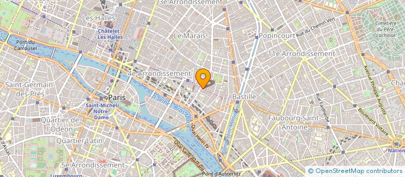 localisation de l'entreprise MADAME BARBARA PIERRON  PARIS