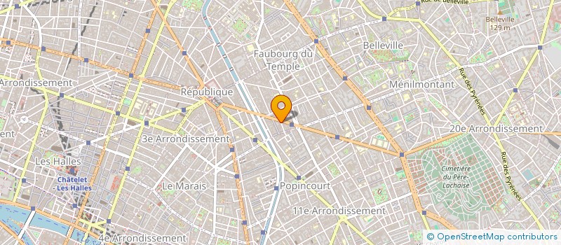 localisation de l'entreprise MADAME BARBARA PONCET  PARIS