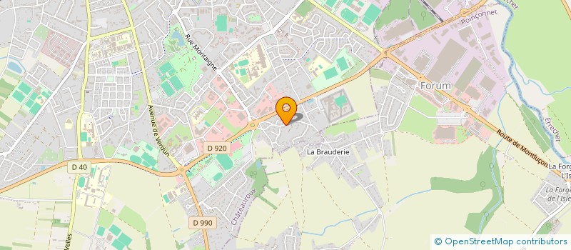 localisation de l'entreprise MADAME BARBARA POULAIN-LEMASSON à CHATEAUROUX