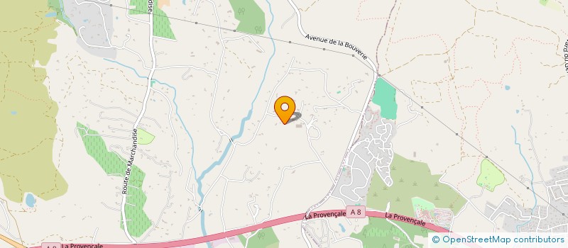 localisation de l'entreprise MADAME BARBARA POUPARD à ROQUEBRUNE-SUR-ARGENS