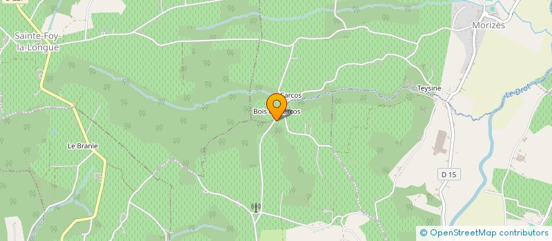 localisation de l'entreprise MADAME BARBARA POUPLIN  MORIZES