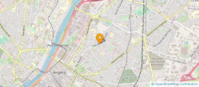 localisation de l'entreprise MADAME BARBARA PRODHOMME  ANGERS