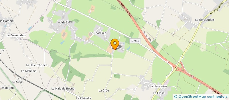 localisation de l'entreprise MADAME BARBARA RAGGI à PRINQUIAU