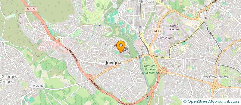 localisation de l'entreprise MADAME BARBARA RAMPILLON  JUVIGNAC