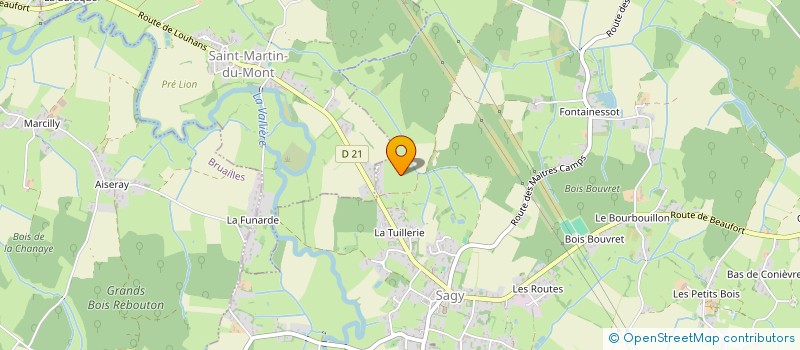 localisation de l'entreprise MADAME BARBARA REINA  SAGY