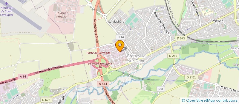 localisation de l'entreprise MADAME BARBARA RICHARD  BRETTEVILLE-SUR-ODON