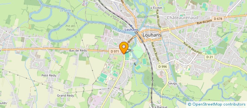 localisation de l'entreprise MADAME BARBARA RINALDI à LOUHANS