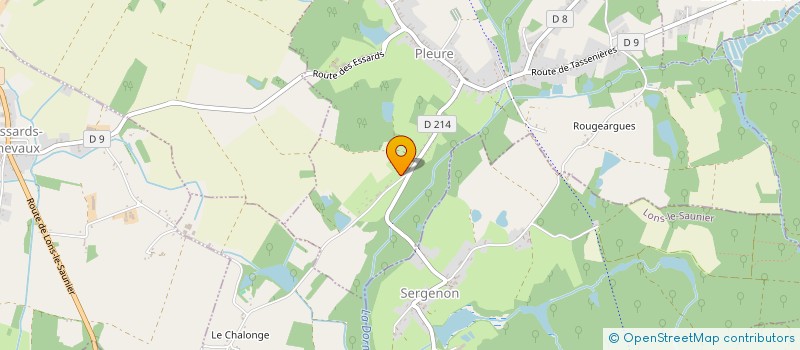 localisation de l'entreprise MADAME BARBARA ROUPIOZ  PLEURE