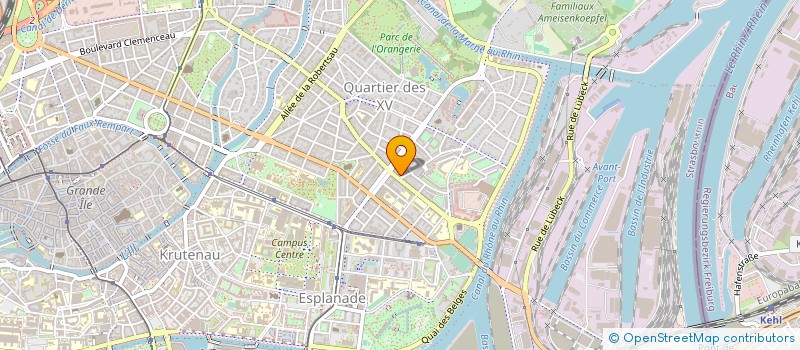 localisation de l'entreprise MADAME BARBARA RUIZ FIGUEROA à STRASBOURG