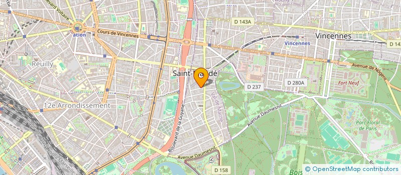 localisation de l'entreprise MADAME BARBARA SAMBO à SAINT-MANDE