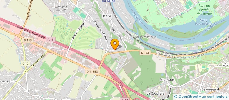 localisation de l'entreprise MADAME BARBARA SANTOS PEREIRA à VILLENNES-SUR-SEINE