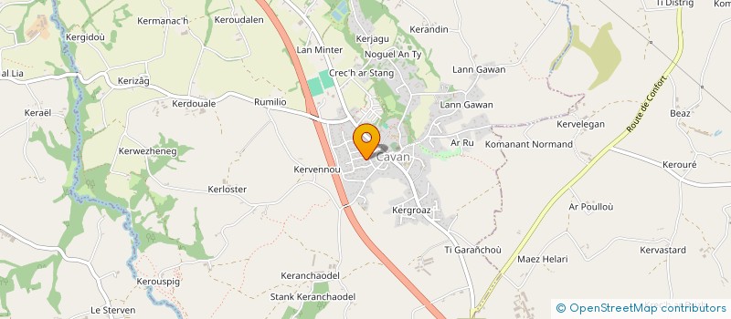 localisation de l'entreprise MADAME BARBARA SCHLAUG  CAVAN