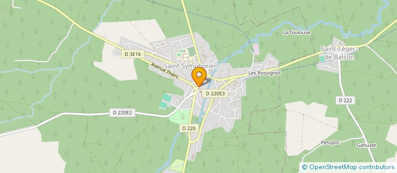 localisation de l'entreprise MADAME BARBARA SCHMID PFAHLER à SAINT-SYMPHORIEN