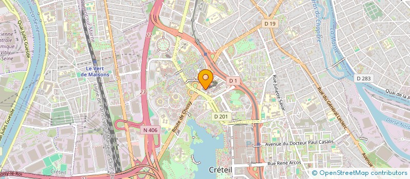 localisation de l'entreprise MADAME BARBARA SCHMITT à CRETEIL