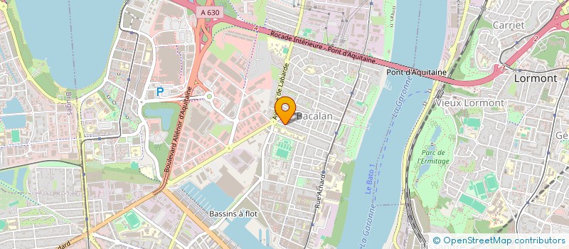 localisation de l'entreprise MADAME BARBARA SENEE  BORDEAUX