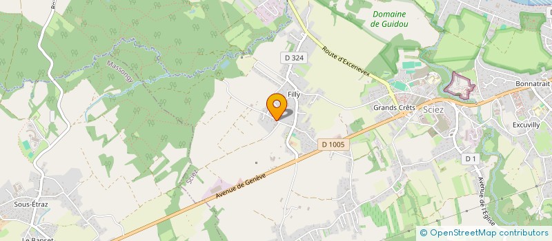 localisation de l'entreprise MADAME BARBARA SIEGFRIED  SCIEZ