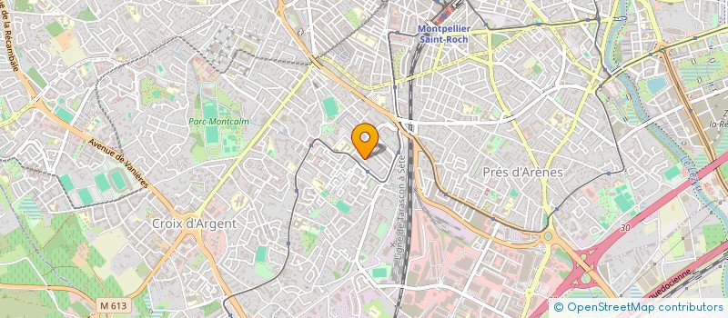 localisation de l'entreprise MADAME BARBARA SINGLARD à MONTPELLIER