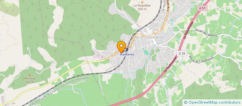 localisation de l'entreprise MADAME BARBARA STECKHAN  GONFARON