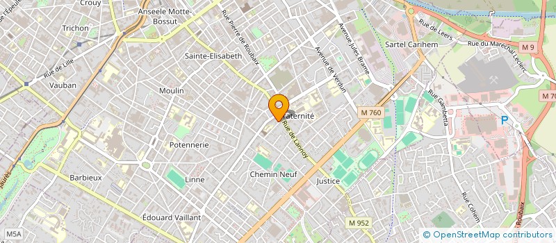 localisation de l'entreprise MADAME BARBARA STEIER à ROUBAIX