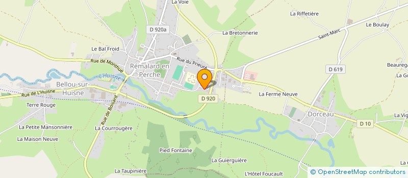 localisation de l'entreprise MADAME BARBARA STRAUCH à BRETONCELLES