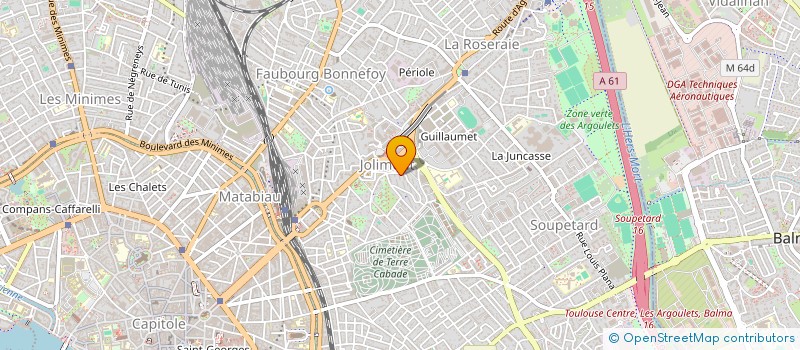 localisation de l'entreprise MADAME BARBARA SUIRE à TOULOUSE