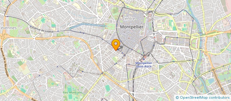 localisation de l'entreprise MADAME BARBARA TEMIME  MONTPELLIER