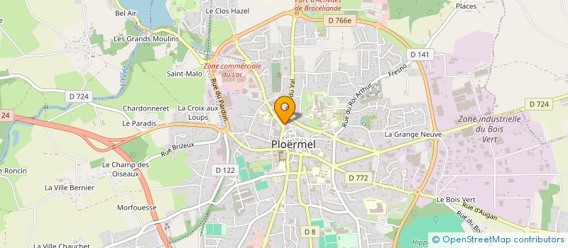 localisation de l'entreprise MADAME BARBARA TERRIER  PLOERMEL