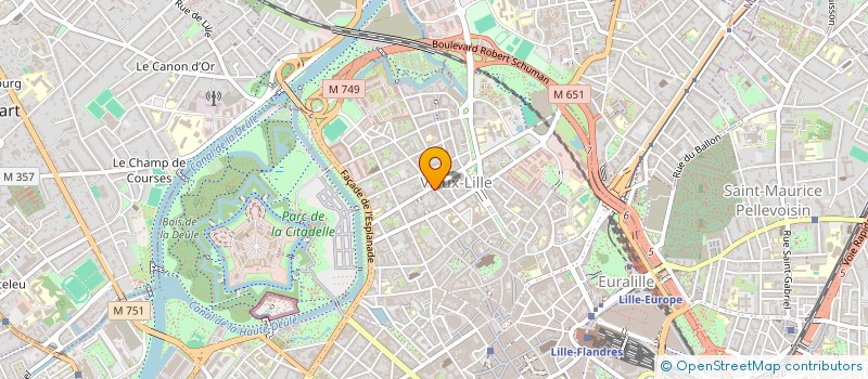 localisation de l'entreprise MADAME BARBARA THYBAUD  LILLE