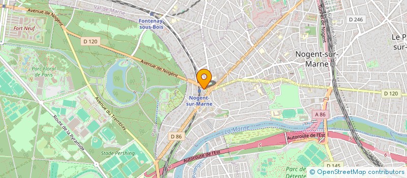 localisation de l'entreprise MADAME BARBARA TORDEUX  NOGENT-SUR-MARNE