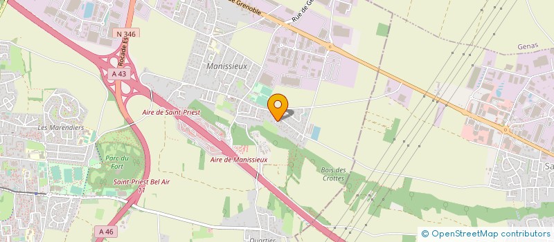 localisation de l'entreprise MADAME BARBARA TOURNAIRE  SAINT-PRIEST