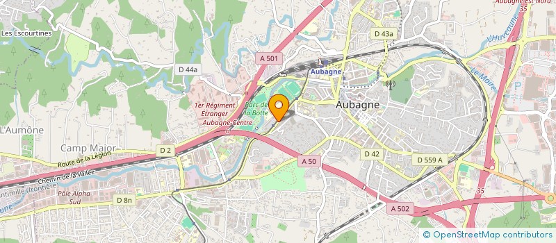 localisation de l'entreprise MADAME BARBARA TSELEPIDES à AUBAGNE