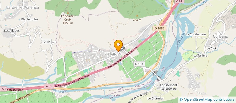 localisation de l'entreprise MADAME BARBARA VARION  LA SAULCE