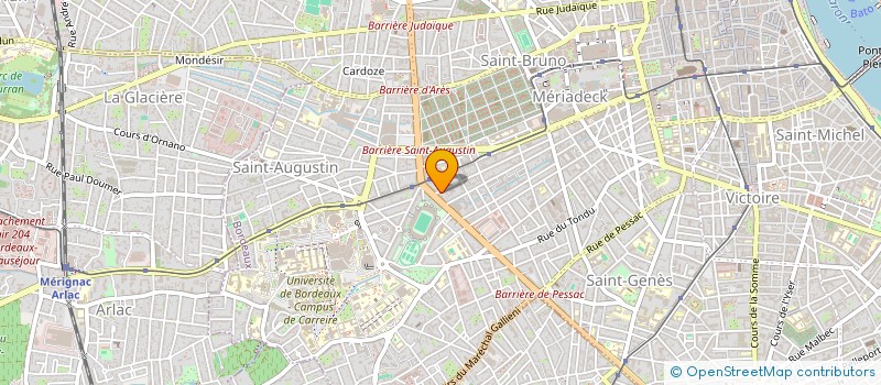 localisation de l'entreprise MADAME BARBARA VEYRI  BORDEAUX